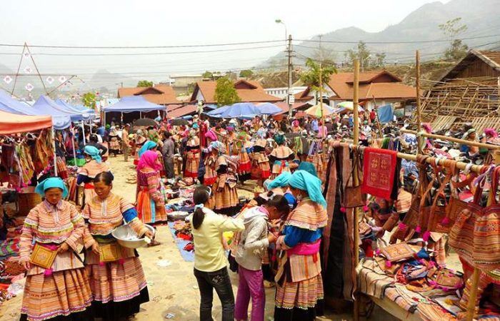 Bac Ha Market is always filled with colour and life.