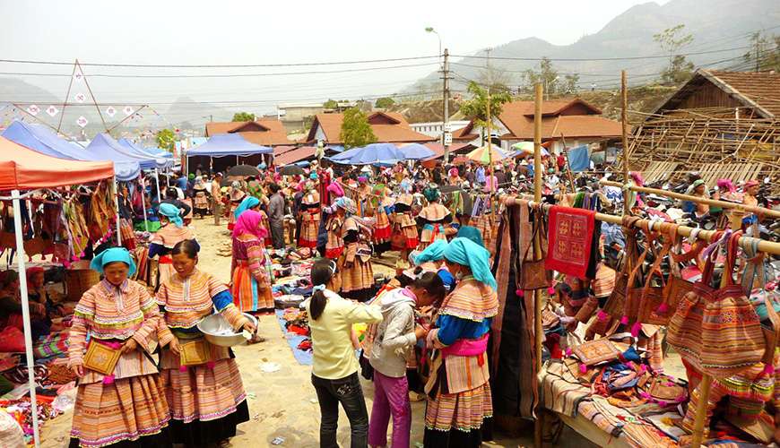 Bac Ha Market is always filled with colour and life.